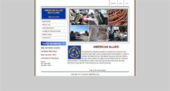 Desktop Screenshot of americanalliedrecycling.com